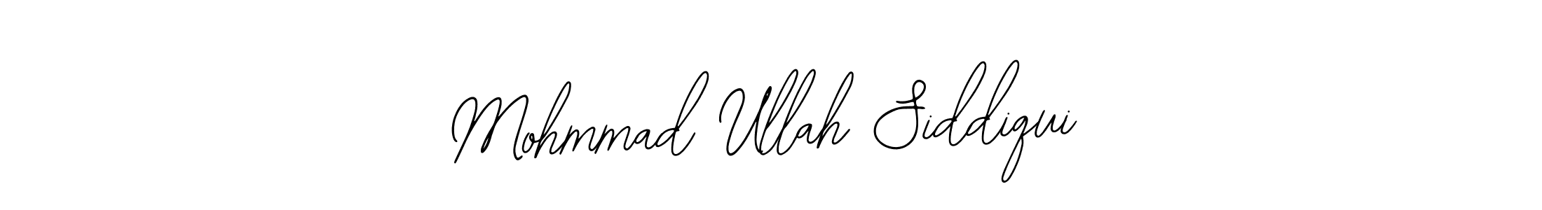 Mohmmad Ullah Siddiqui stylish signature style. Best Handwritten Sign (Bearetta-2O07w) for my name. Handwritten Signature Collection Ideas for my name Mohmmad Ullah Siddiqui. Mohmmad Ullah Siddiqui signature style 12 images and pictures png