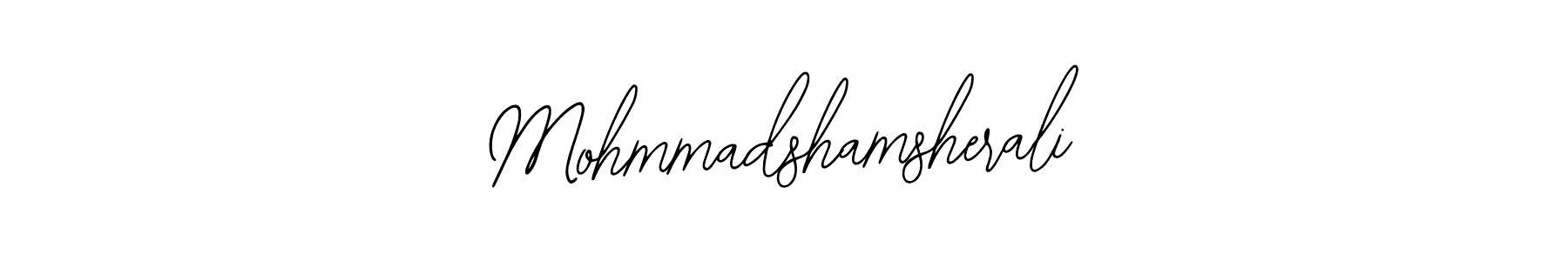 Make a beautiful signature design for name Mohmmadshamsherali. With this signature (Bearetta-2O07w) style, you can create a handwritten signature for free. Mohmmadshamsherali signature style 12 images and pictures png