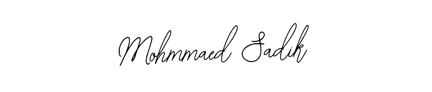 Best and Professional Signature Style for Mohmmaed Sadik. Bearetta-2O07w Best Signature Style Collection. Mohmmaed Sadik signature style 12 images and pictures png