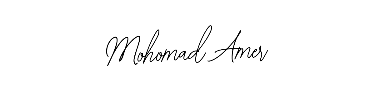 Similarly Bearetta-2O07w is the best handwritten signature design. Signature creator online .You can use it as an online autograph creator for name Mohomad Amer. Mohomad Amer signature style 12 images and pictures png