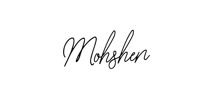 Create a beautiful signature design for name Mohshen. With this signature (Bearetta-2O07w) fonts, you can make a handwritten signature for free. Mohshen signature style 12 images and pictures png