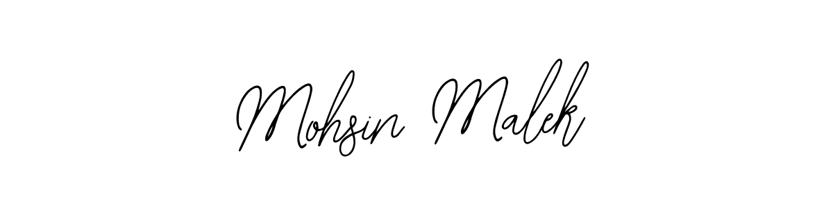 Use a signature maker to create a handwritten signature online. With this signature software, you can design (Bearetta-2O07w) your own signature for name Mohsin Malek. Mohsin Malek signature style 12 images and pictures png