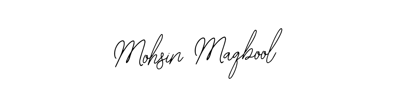 Make a beautiful signature design for name Mohsin Maqbool. Use this online signature maker to create a handwritten signature for free. Mohsin Maqbool signature style 12 images and pictures png