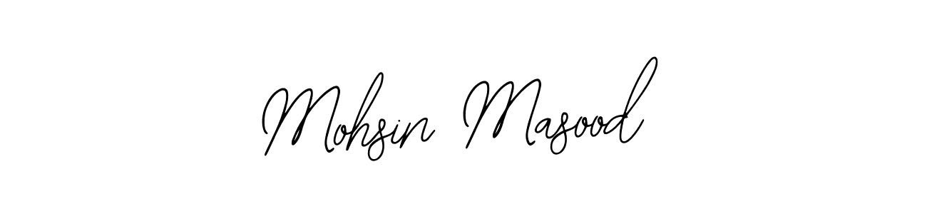 You should practise on your own different ways (Bearetta-2O07w) to write your name (Mohsin Masood) in signature. don't let someone else do it for you. Mohsin Masood signature style 12 images and pictures png