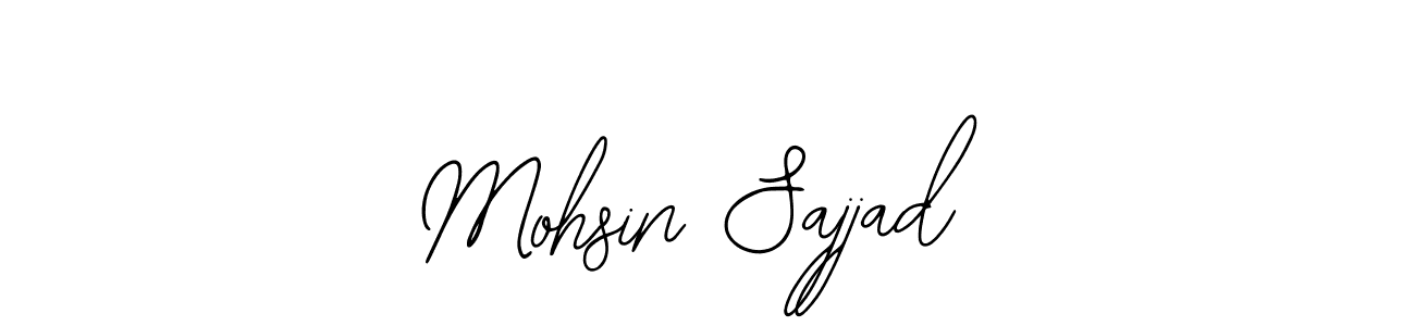 Mohsin Sajjad stylish signature style. Best Handwritten Sign (Bearetta-2O07w) for my name. Handwritten Signature Collection Ideas for my name Mohsin Sajjad. Mohsin Sajjad signature style 12 images and pictures png