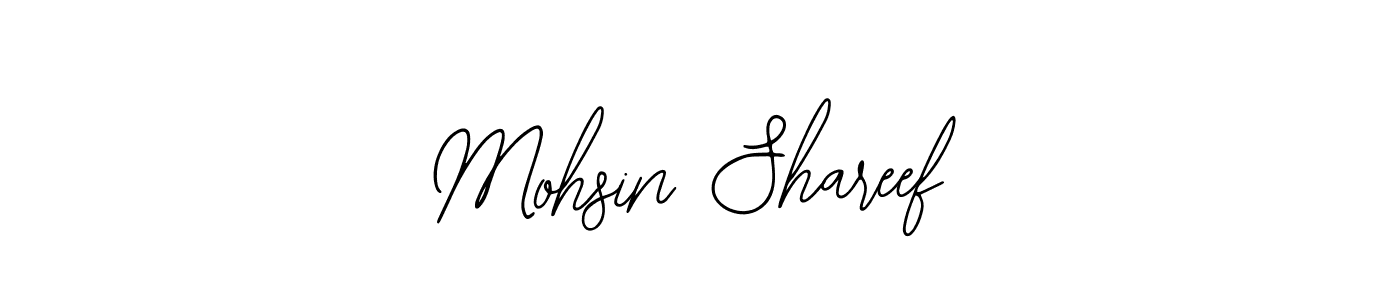 Make a beautiful signature design for name Mohsin Shareef. Use this online signature maker to create a handwritten signature for free. Mohsin Shareef signature style 12 images and pictures png