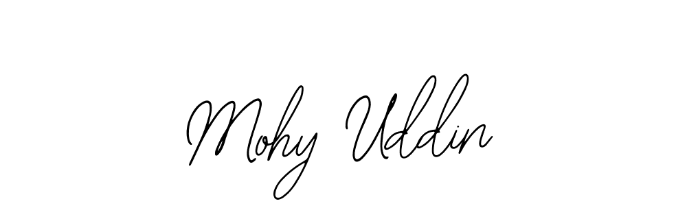 Make a beautiful signature design for name Mohy Uddin. With this signature (Bearetta-2O07w) style, you can create a handwritten signature for free. Mohy Uddin signature style 12 images and pictures png