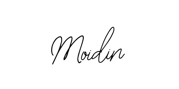 Use a signature maker to create a handwritten signature online. With this signature software, you can design (Bearetta-2O07w) your own signature for name Moidin. Moidin signature style 12 images and pictures png