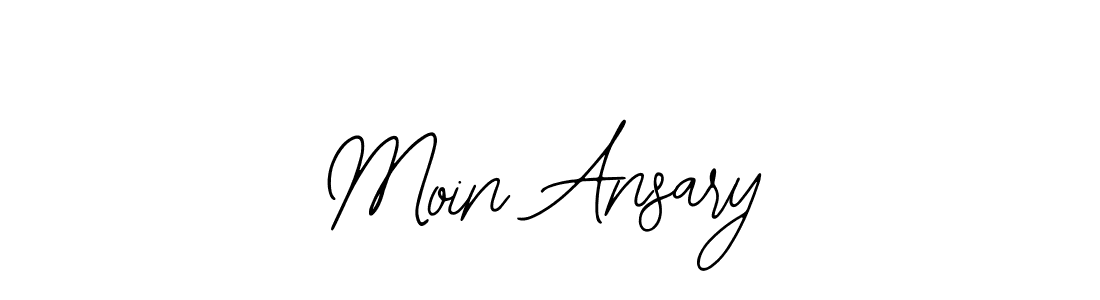 Make a beautiful signature design for name Moin Ansary. Use this online signature maker to create a handwritten signature for free. Moin Ansary signature style 12 images and pictures png