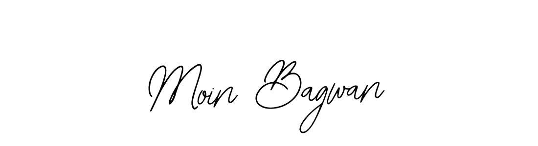 Also You can easily find your signature by using the search form. We will create Moin Bagwan name handwritten signature images for you free of cost using Bearetta-2O07w sign style. Moin Bagwan signature style 12 images and pictures png