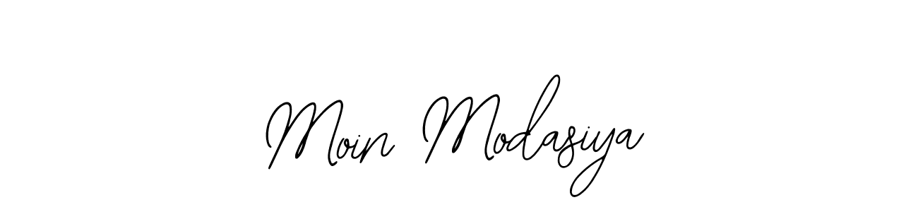 It looks lik you need a new signature style for name Moin Modasiya. Design unique handwritten (Bearetta-2O07w) signature with our free signature maker in just a few clicks. Moin Modasiya signature style 12 images and pictures png