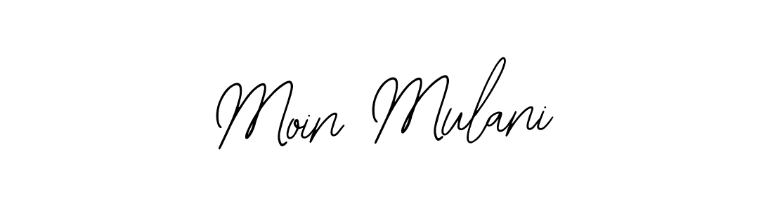 Make a beautiful signature design for name Moin Mulani. With this signature (Bearetta-2O07w) style, you can create a handwritten signature for free. Moin Mulani signature style 12 images and pictures png