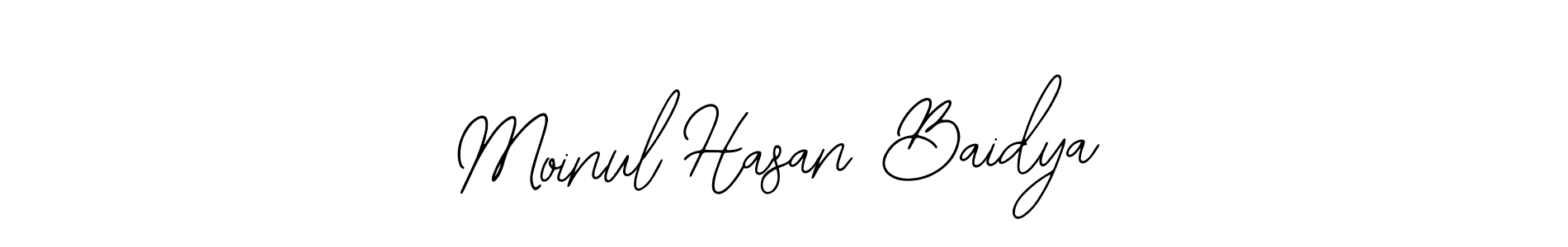 You can use this online signature creator to create a handwritten signature for the name Moinul Hasan Baidya. This is the best online autograph maker. Moinul Hasan Baidya signature style 12 images and pictures png