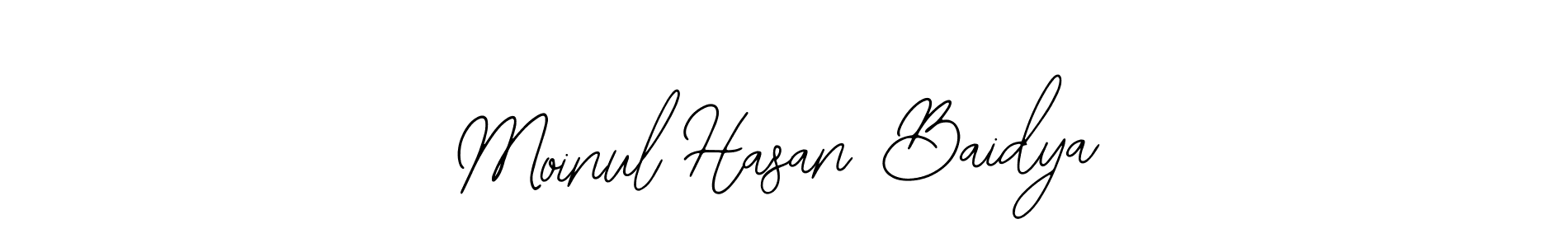 Create a beautiful signature design for name Moinul Hasan Baidya. With this signature (Bearetta-2O07w) fonts, you can make a handwritten signature for free. Moinul Hasan Baidya signature style 12 images and pictures png