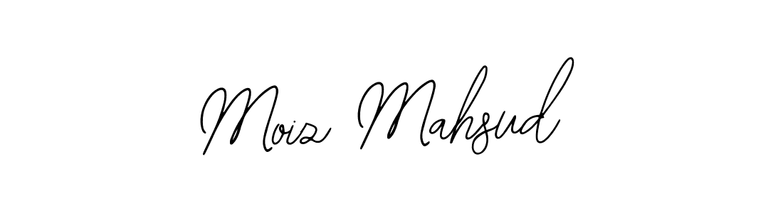 Use a signature maker to create a handwritten signature online. With this signature software, you can design (Bearetta-2O07w) your own signature for name Moiz Mahsud. Moiz Mahsud signature style 12 images and pictures png