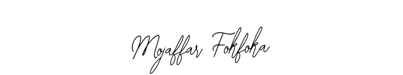 Design your own signature with our free online signature maker. With this signature software, you can create a handwritten (Bearetta-2O07w) signature for name Mojaffar Fokfoka. Mojaffar Fokfoka signature style 12 images and pictures png