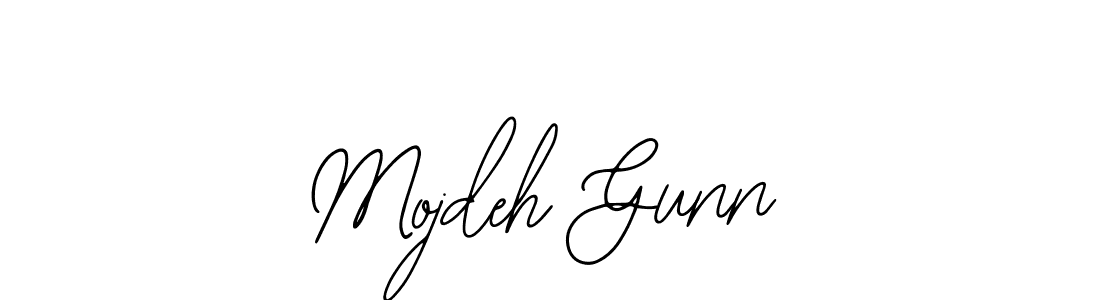 Also You can easily find your signature by using the search form. We will create Mojdeh Gunn name handwritten signature images for you free of cost using Bearetta-2O07w sign style. Mojdeh Gunn signature style 12 images and pictures png