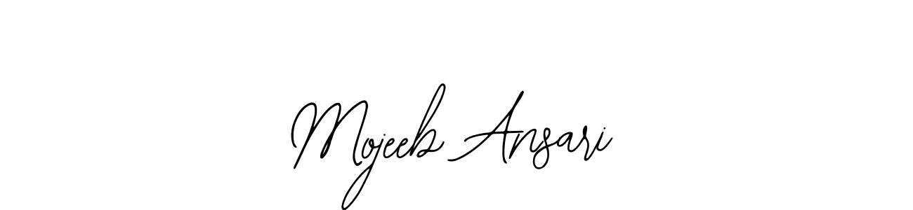 Make a beautiful signature design for name Mojeeb Ansari. Use this online signature maker to create a handwritten signature for free. Mojeeb Ansari signature style 12 images and pictures png