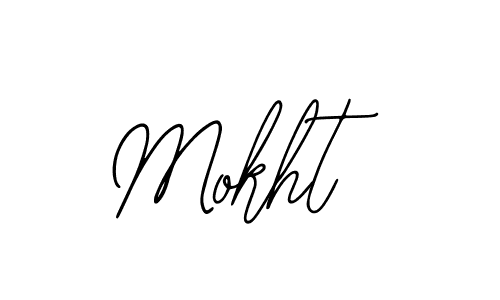 Design your own signature with our free online signature maker. With this signature software, you can create a handwritten (Bearetta-2O07w) signature for name Mokht. Mokht signature style 12 images and pictures png