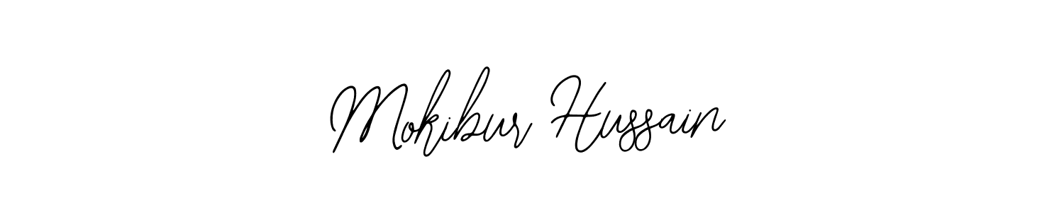 Use a signature maker to create a handwritten signature online. With this signature software, you can design (Bearetta-2O07w) your own signature for name Mokibur Hussain. Mokibur Hussain signature style 12 images and pictures png