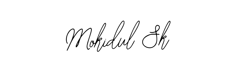 Use a signature maker to create a handwritten signature online. With this signature software, you can design (Bearetta-2O07w) your own signature for name Mokidul Sk. Mokidul Sk signature style 12 images and pictures png