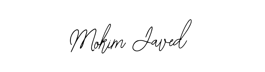 Use a signature maker to create a handwritten signature online. With this signature software, you can design (Bearetta-2O07w) your own signature for name Mokim Javed. Mokim Javed signature style 12 images and pictures png