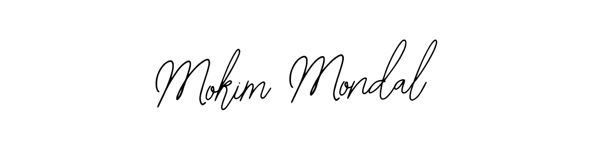 You should practise on your own different ways (Bearetta-2O07w) to write your name (Mokim Mondal) in signature. don't let someone else do it for you. Mokim Mondal signature style 12 images and pictures png