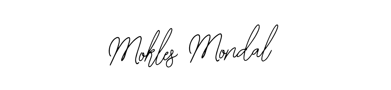 Mokles Mondal stylish signature style. Best Handwritten Sign (Bearetta-2O07w) for my name. Handwritten Signature Collection Ideas for my name Mokles Mondal. Mokles Mondal signature style 12 images and pictures png