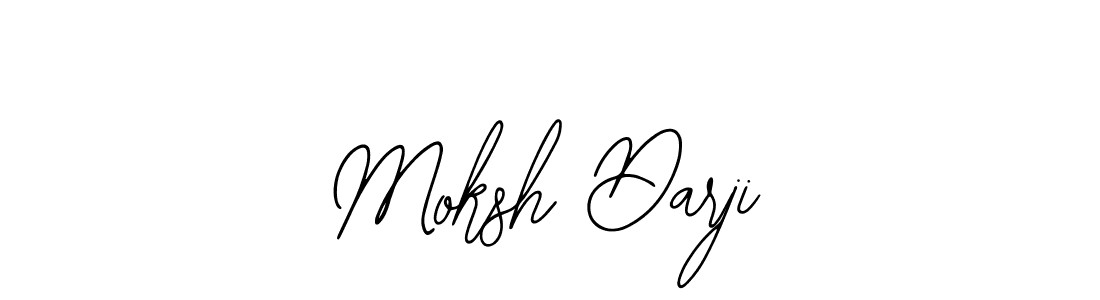 Design your own signature with our free online signature maker. With this signature software, you can create a handwritten (Bearetta-2O07w) signature for name Moksh Darji. Moksh Darji signature style 12 images and pictures png