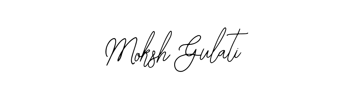 Also You can easily find your signature by using the search form. We will create Moksh Gulati name handwritten signature images for you free of cost using Bearetta-2O07w sign style. Moksh Gulati signature style 12 images and pictures png