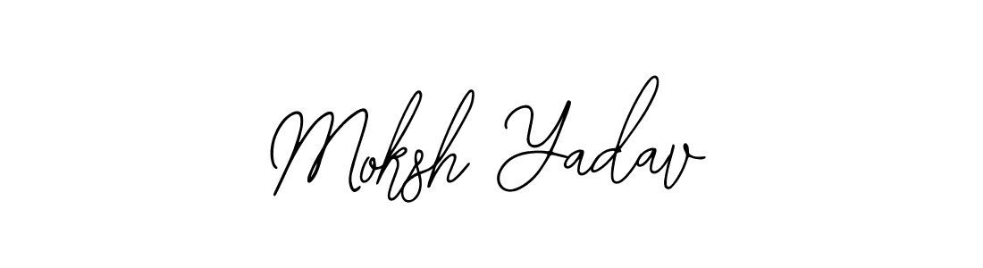 Once you've used our free online signature maker to create your best signature Bearetta-2O07w style, it's time to enjoy all of the benefits that Moksh Yadav name signing documents. Moksh Yadav signature style 12 images and pictures png