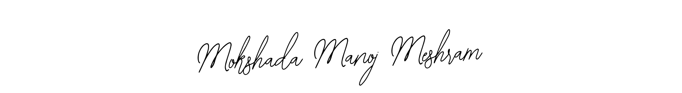 Check out images of Autograph of Mokshada Manoj Meshram name. Actor Mokshada Manoj Meshram Signature Style. Bearetta-2O07w is a professional sign style online. Mokshada Manoj Meshram signature style 12 images and pictures png