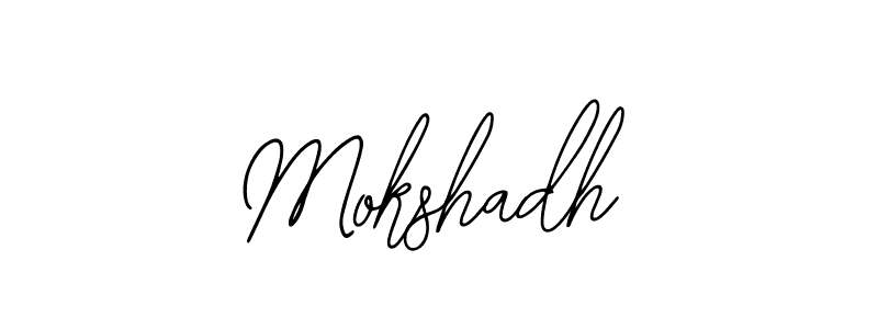 Also You can easily find your signature by using the search form. We will create Mokshadh name handwritten signature images for you free of cost using Bearetta-2O07w sign style. Mokshadh signature style 12 images and pictures png