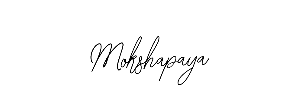 if you are searching for the best signature style for your name Mokshapaya. so please give up your signature search. here we have designed multiple signature styles  using Bearetta-2O07w. Mokshapaya signature style 12 images and pictures png