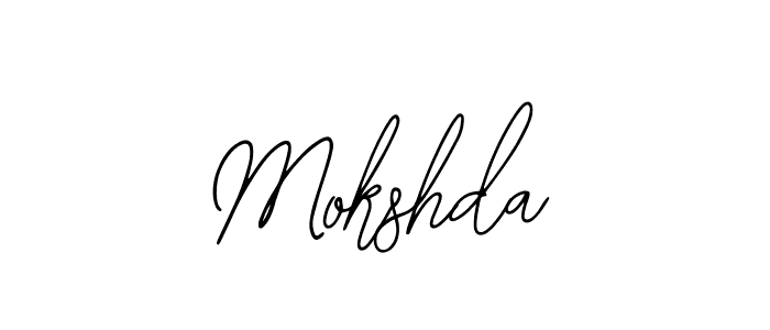 Mokshda stylish signature style. Best Handwritten Sign (Bearetta-2O07w) for my name. Handwritten Signature Collection Ideas for my name Mokshda. Mokshda signature style 12 images and pictures png