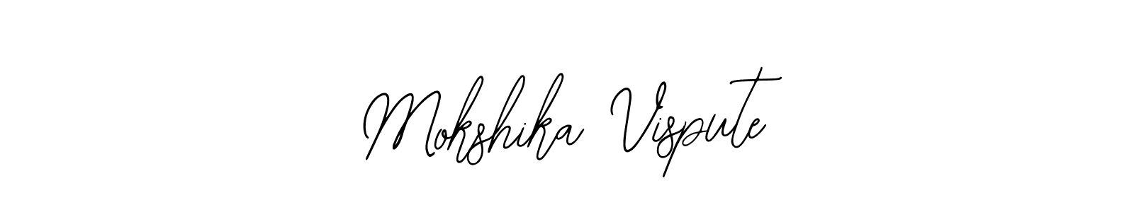 if you are searching for the best signature style for your name Mokshika Vispute. so please give up your signature search. here we have designed multiple signature styles  using Bearetta-2O07w. Mokshika Vispute signature style 12 images and pictures png