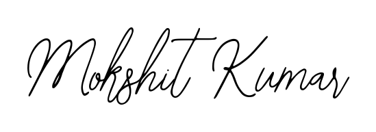 Designed for modern professionals: Mokshit Kumar name signature crafted with Bearetta-2O07w script. Ready for digital PDF workflows. Mokshit Kumar signature style 12 images and pictures png