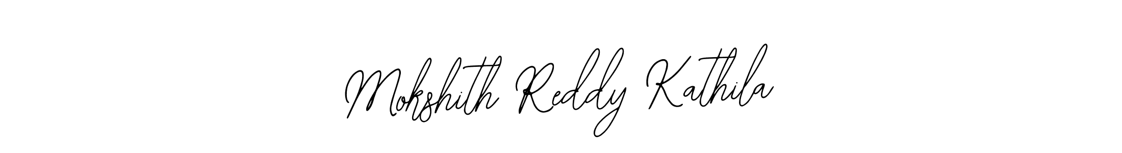 Mokshith Reddy Kathila stylish signature style. Best Handwritten Sign (Bearetta-2O07w) for my name. Handwritten Signature Collection Ideas for my name Mokshith Reddy Kathila. Mokshith Reddy Kathila signature style 12 images and pictures png