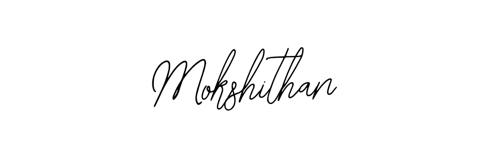 Bearetta-2O07w is a professional signature style that is perfect for those who want to add a touch of class to their signature. It is also a great choice for those who want to make their signature more unique. Get Mokshithan name to fancy signature for free. Mokshithan signature style 12 images and pictures png