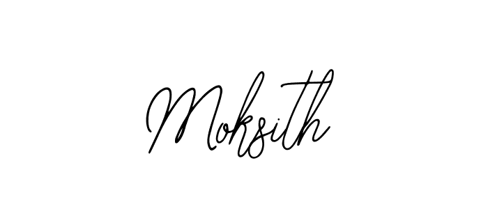 How to make Moksith signature? Bearetta-2O07w is a professional autograph style. Create handwritten signature for Moksith name. Moksith signature style 12 images and pictures png