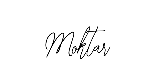 How to make Moktar name signature. Use Bearetta-2O07w style for creating short signs online. This is the latest handwritten sign. Moktar signature style 12 images and pictures png