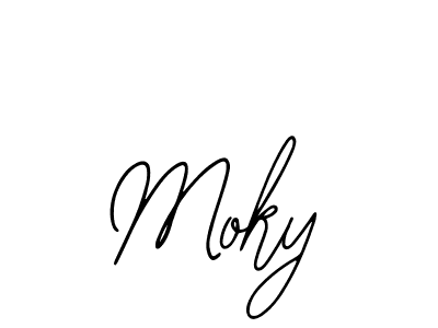 Also we have Moky name is the best signature style. Create professional handwritten signature collection using Bearetta-2O07w autograph style. Moky signature style 12 images and pictures png