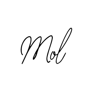 How to make Mol name signature. Use Bearetta-2O07w style for creating short signs online. This is the latest handwritten sign. Mol signature style 12 images and pictures png