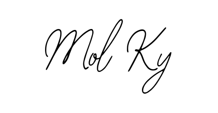 Transform the name Mol Ky into a signature masterpiece using Bearetta-2O07w font. Ideal for photographers, artists, and creators looking for watermarks. Mol Ky signature style 12 images and pictures png