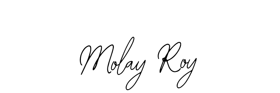 Also we have Molay Roy name is the best signature style. Create professional handwritten signature collection using Bearetta-2O07w autograph style. Molay Roy signature style 12 images and pictures png