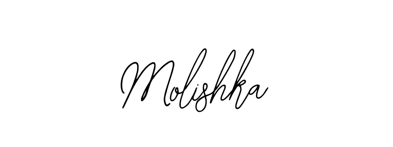 Also we have Molishka name is the best signature style. Create professional handwritten signature collection using Bearetta-2O07w autograph style. Molishka signature style 12 images and pictures png