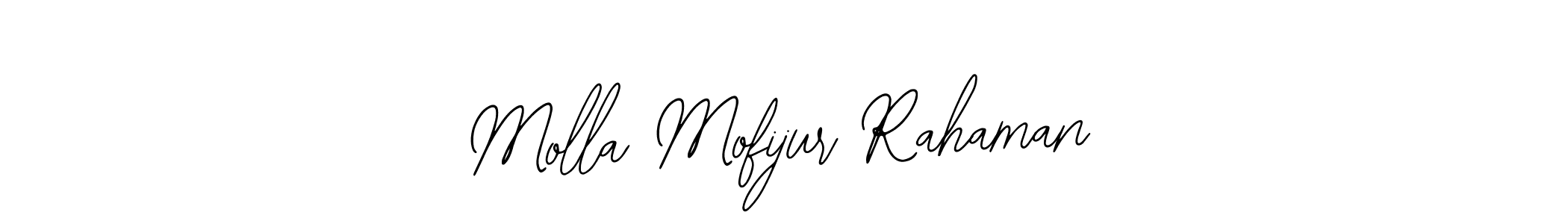 How to Draw Molla Mofijur Rahaman signature style? Bearetta-2O07w is a latest design signature styles for name Molla Mofijur Rahaman. Molla Mofijur Rahaman signature style 12 images and pictures png