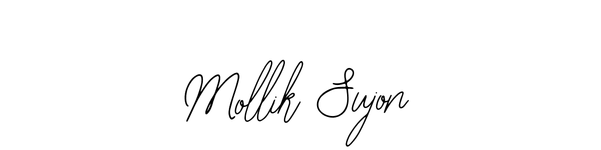 Design your own signature with our free online signature maker. With this signature software, you can create a handwritten (Bearetta-2O07w) signature for name Mollik Sujon. Mollik Sujon signature style 12 images and pictures png