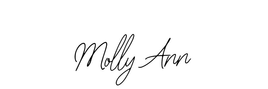 Molly Ann stylish signature style. Best Handwritten Sign (Bearetta-2O07w) for my name. Handwritten Signature Collection Ideas for my name Molly Ann. Molly Ann signature style 12 images and pictures png