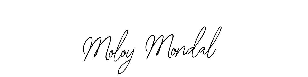 Moloy Mondal stylish signature style. Best Handwritten Sign (Bearetta-2O07w) for my name. Handwritten Signature Collection Ideas for my name Moloy Mondal. Moloy Mondal signature style 12 images and pictures png